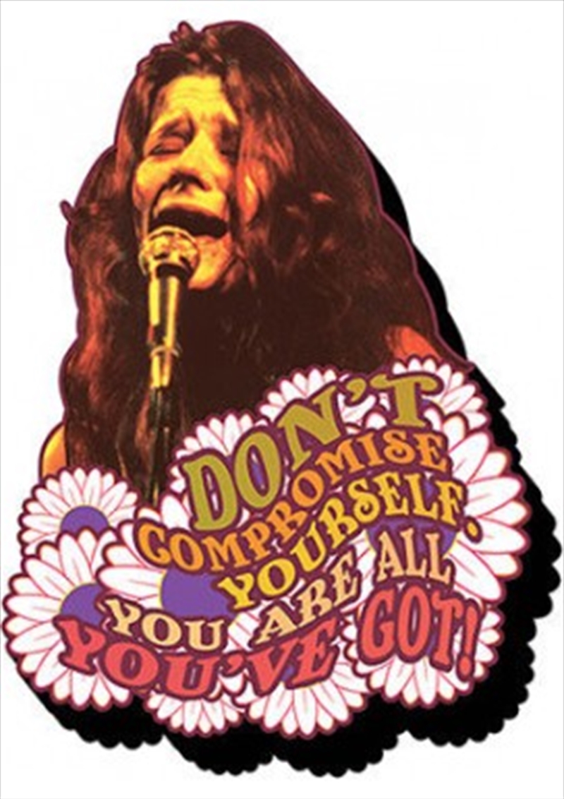 Janis Joplin All You've Got Chunky Magnet/Product Detail/Magnets