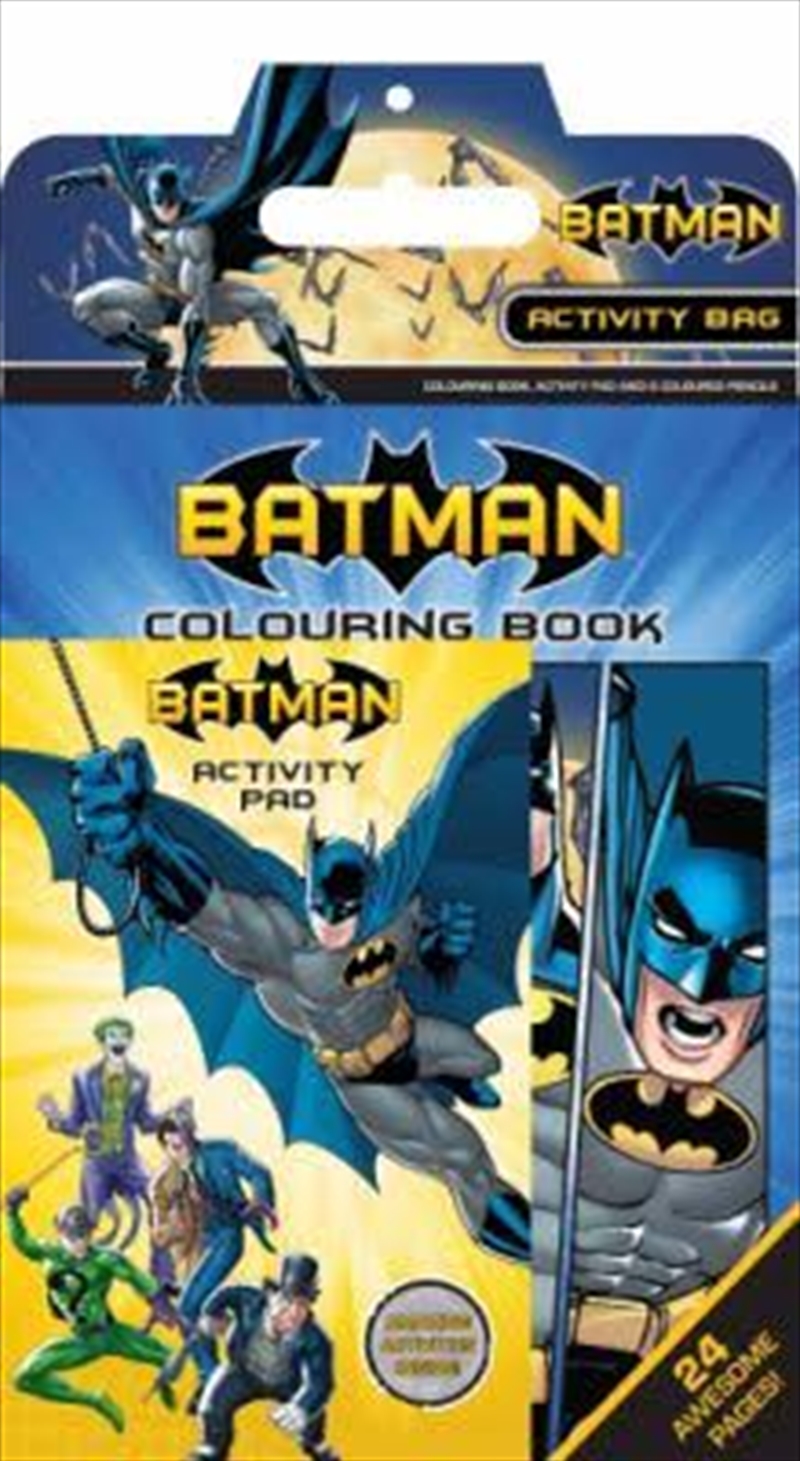 Dc Comics Batman Activity Bag/Product Detail/Arts & Crafts Supplies