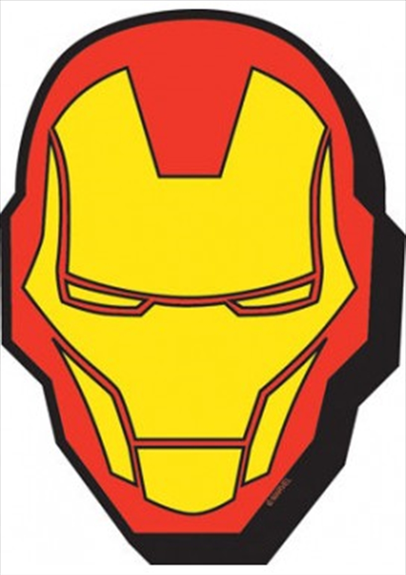 Marvel Iron Man Mask Icon Chunky Magnet/Product Detail/Magnets