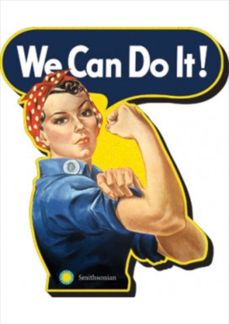 Rosie Riveter We Can Do It Chunky Magnet/Product Detail/Magnets