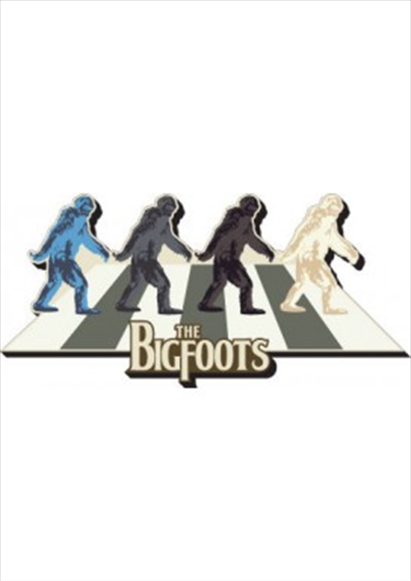 The Bigfoots Chunky Magnet/Product Detail/Magnets