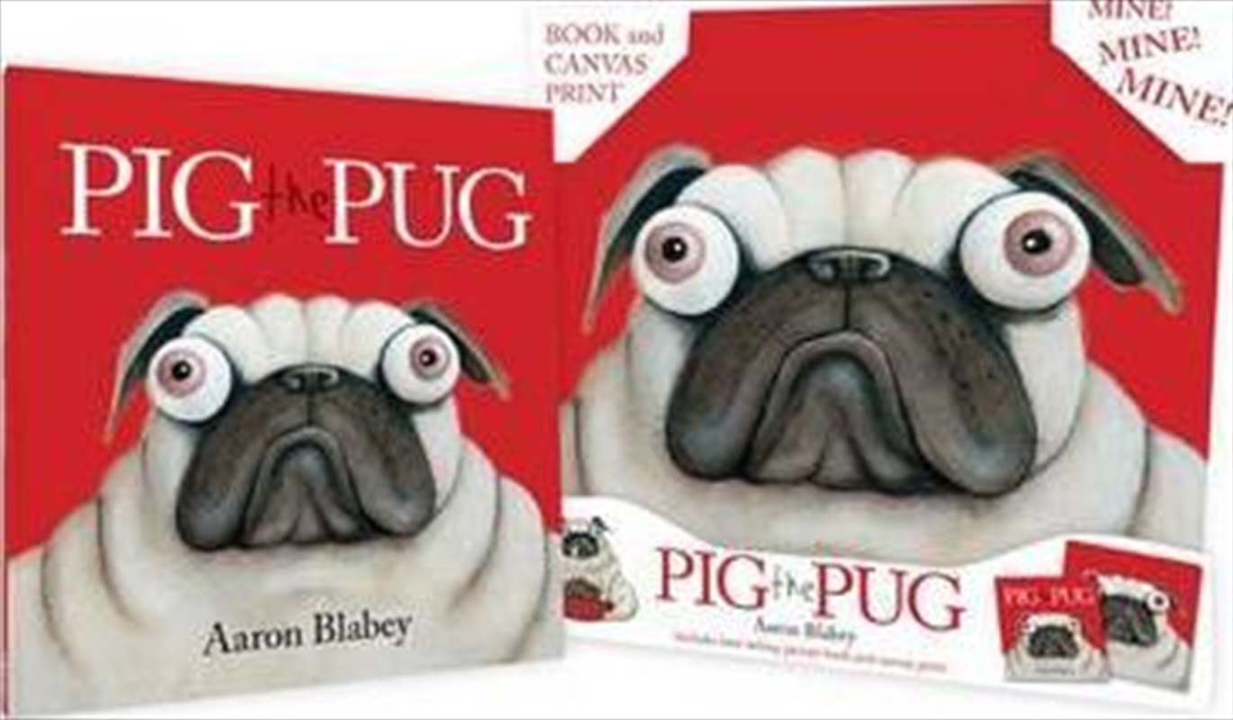 Pig The Pug + Canvas/Product Detail/Childrens Fiction Books