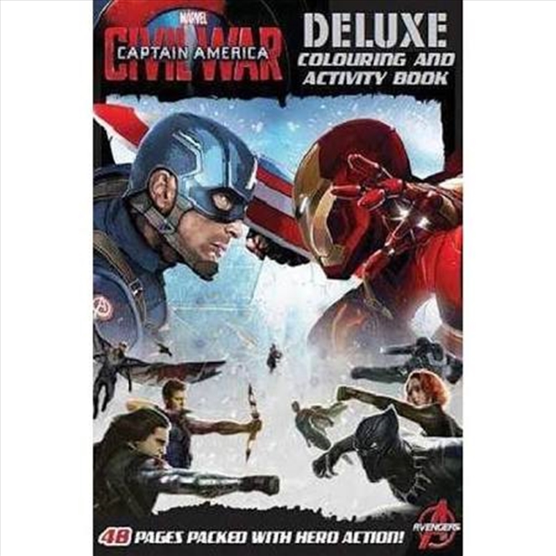 Marvel: Captain America: Civil War Deluxe Colouring and Activity Book/Product Detail/Kids Colouring