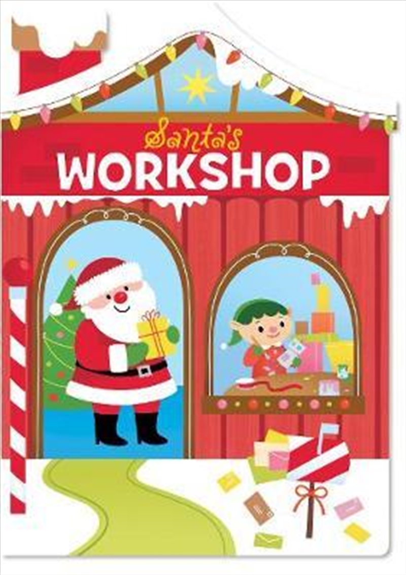 Christmas House Board Book Santa's Workshop/Product Detail/Fiction Books
