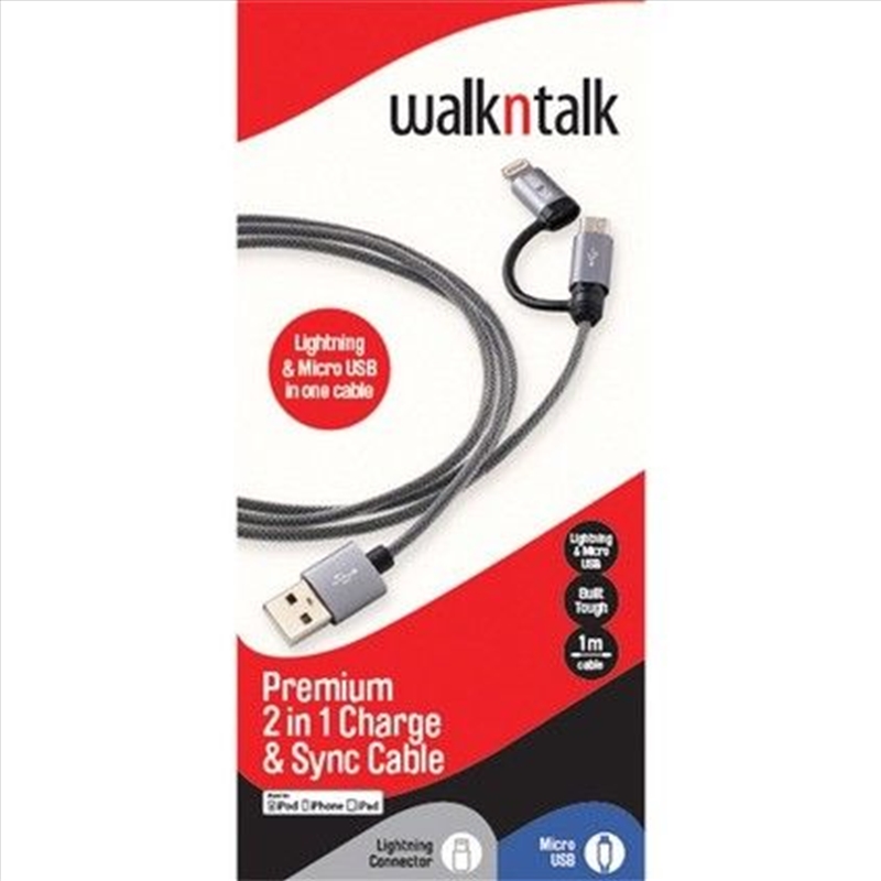 Charge And Sync Cable 2 In 1/Product Detail/Cables