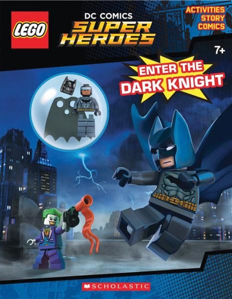 LEGO DC Super Heroes: Enter the Dark Knight Activity Book with Minifigure/Product Detail/Kids Activity Books