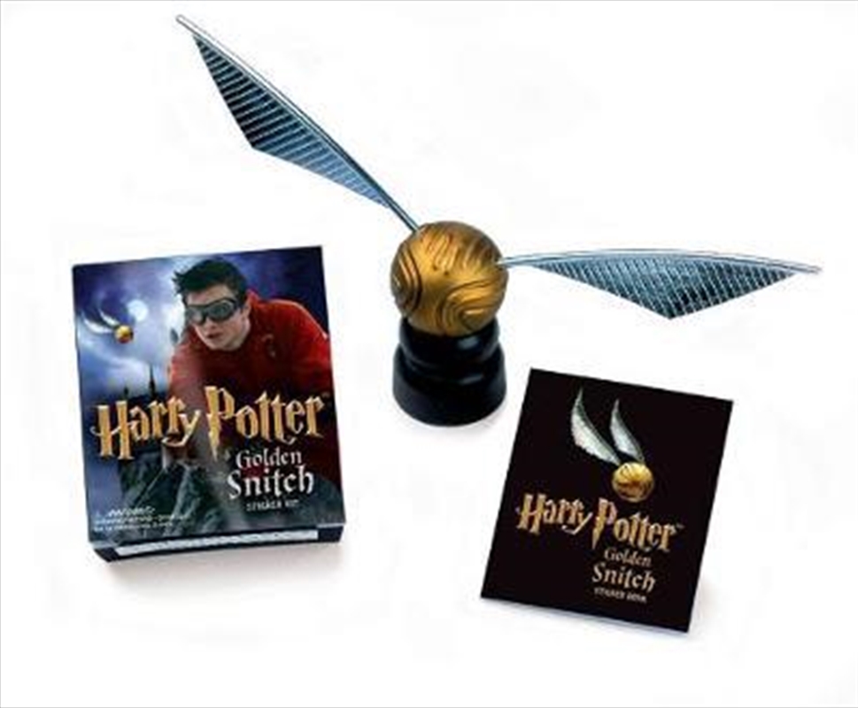 Harry Potter Golden Snitch Sticker Kit | Paperback Book