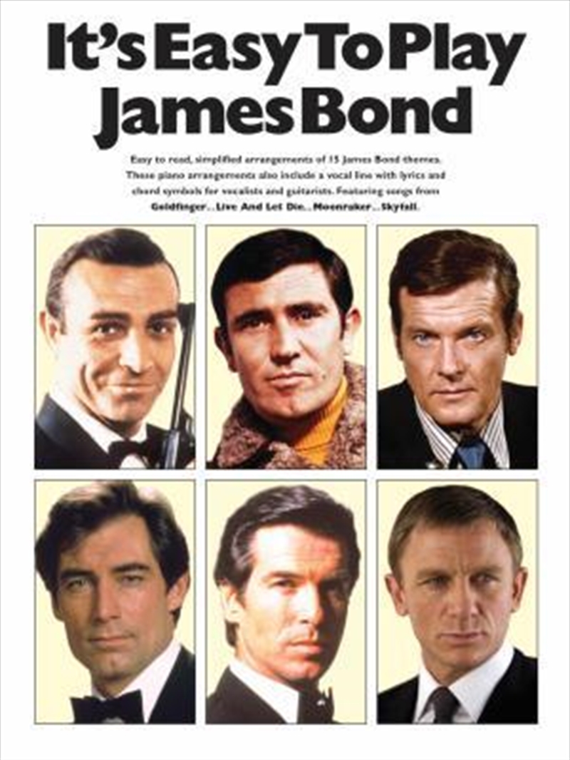 Its Easy To Play James Bond | Paperback Book