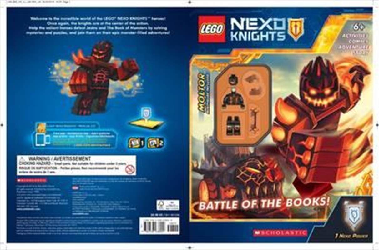 LEGO Nexo Knights: Battle of the Books! Activity Book + Figurine #2/Product Detail/Kids Activity Books