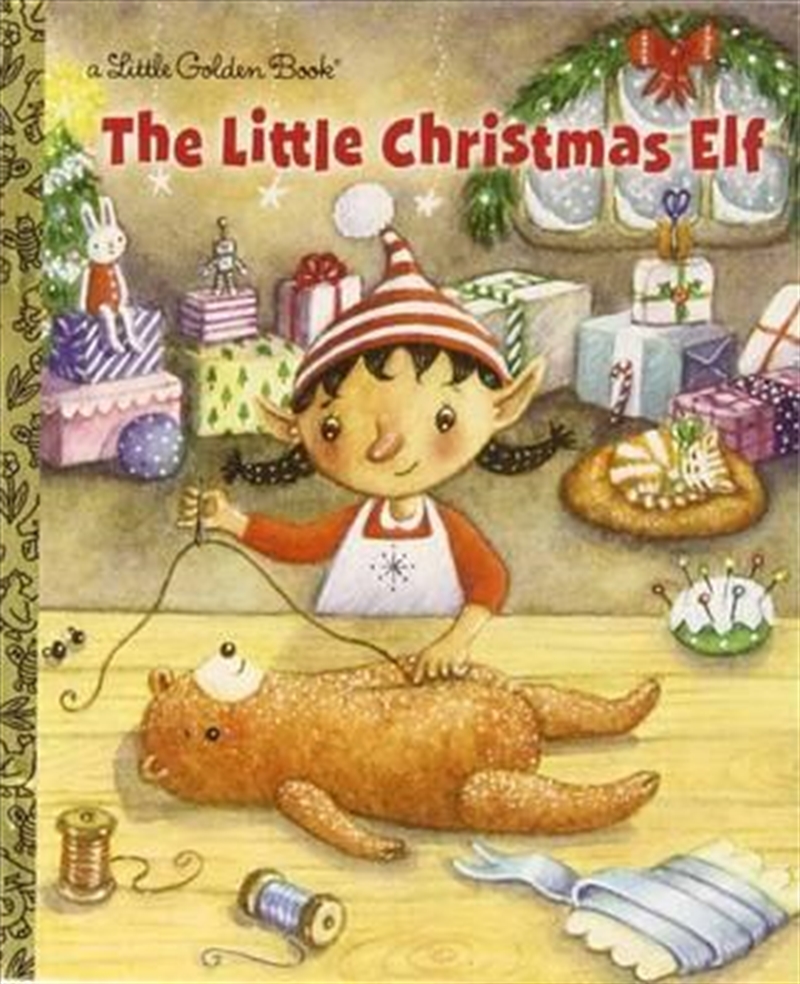 A Little Golden Book - The Little Christmas Elf/Product Detail/Children