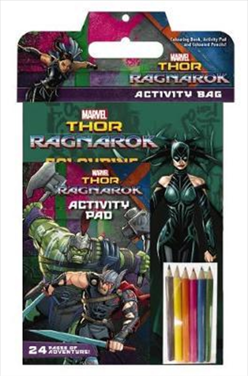 Thor: Ragnarok Marvel: Activity Bag/Product Detail/Arts & Crafts Supplies
