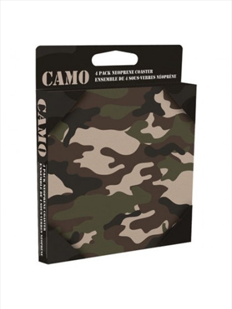 Camo (Set of 4 neoprene drinks coasters)/Product Detail/Novelty