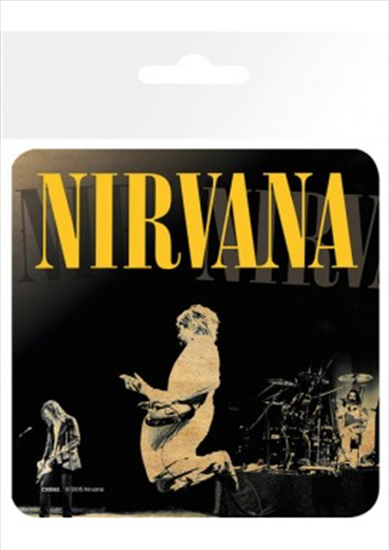 Kurt Cobain Jump (Single cork based drinks coaster)/Product Detail/Coolers & Accessories