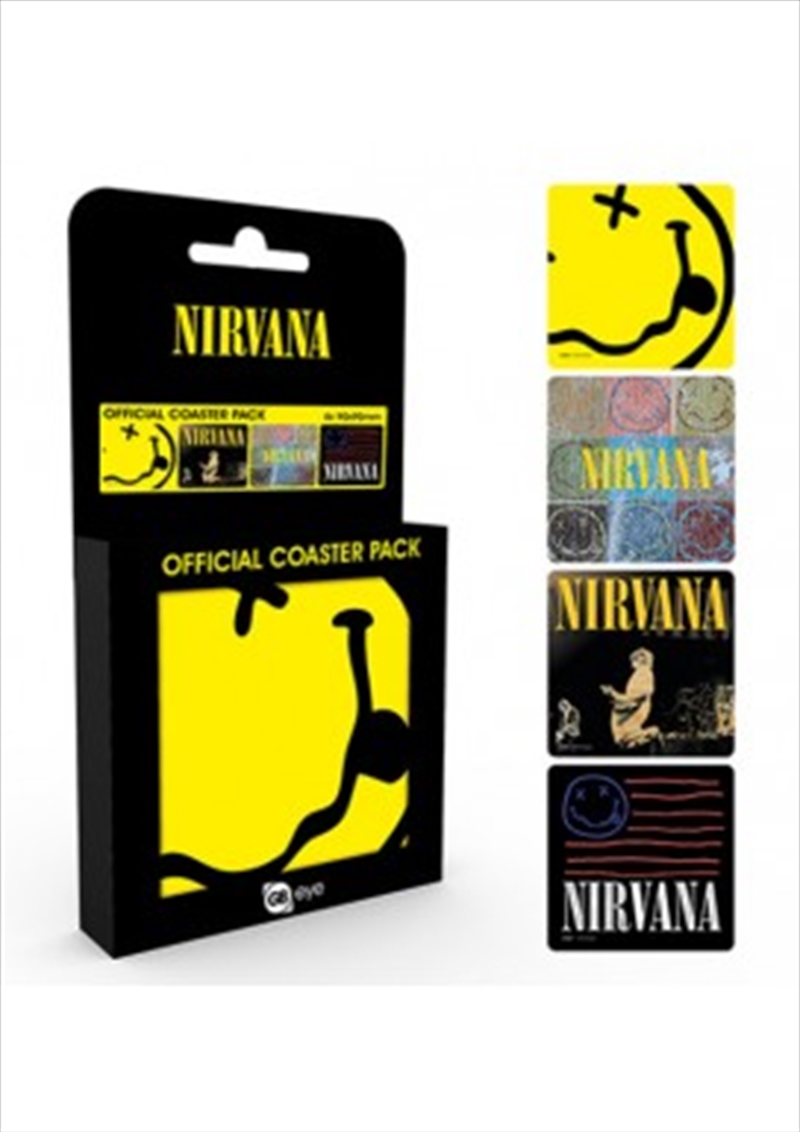 Nirvana Mix (Set of 4 cork based drinks coasters)/Product Detail/Coolers & Accessories