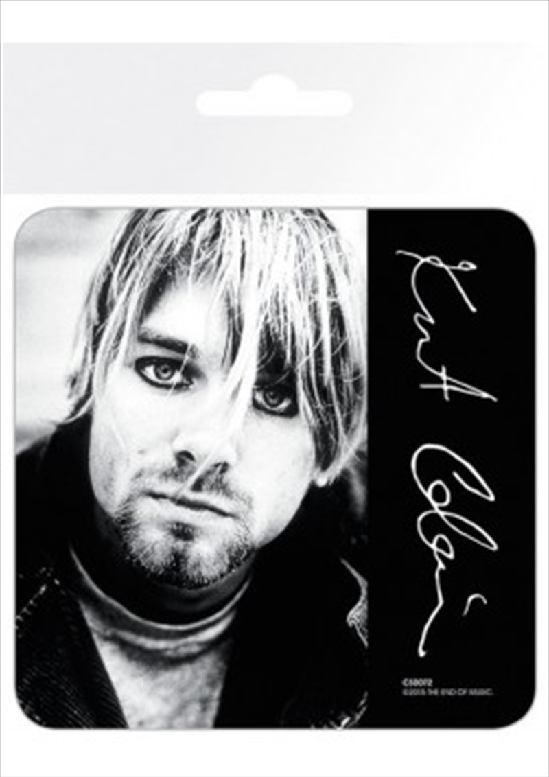 Kurt Cobain Signature (Single cork based drinks coaster)/Product Detail/Coolers & Accessories