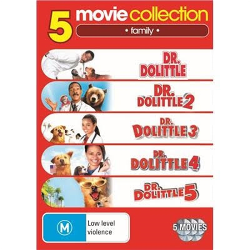 Dr Dolittle 1- 5 DVD/Product Detail/Comedy