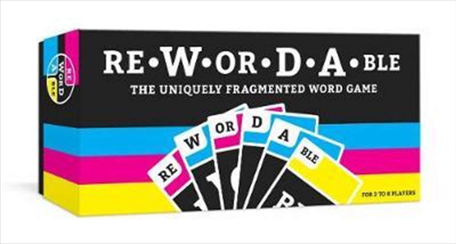 Rewordable - The Uniquely Fragmented Word Game/Product Detail/Adult Books
