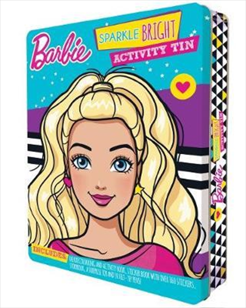 Barbie Sparkle Bright Activity Tin/Product Detail/Kids Activity Books