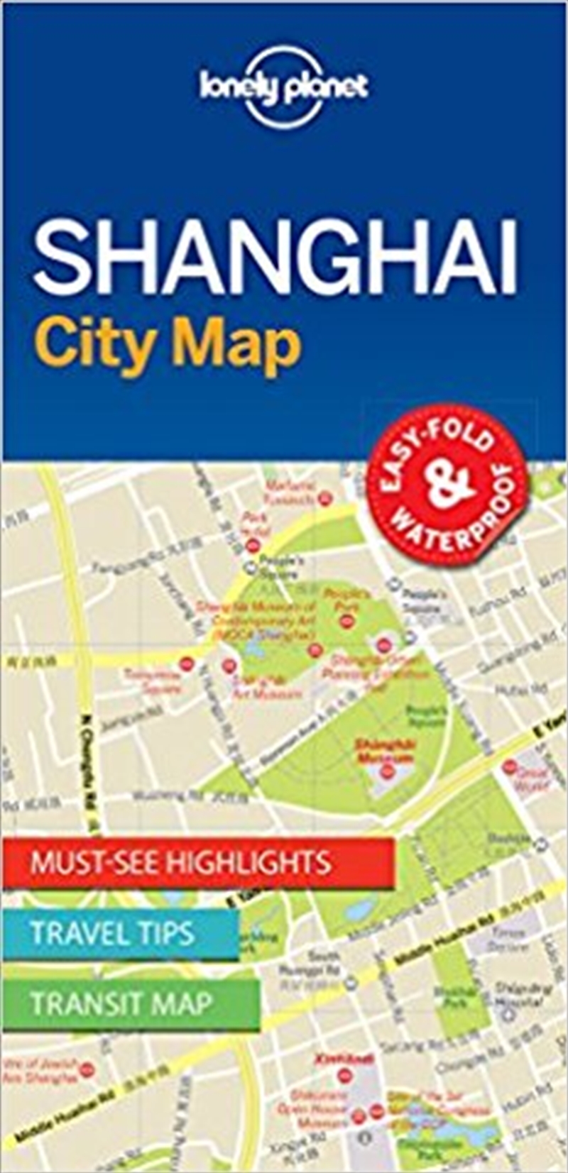 Lonely Planet Shanghai City Map/Product Detail/Travel & Holidays