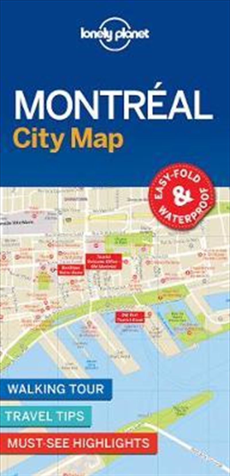 Lonely Planet Montreal City Map/Product Detail/Travel & Holidays