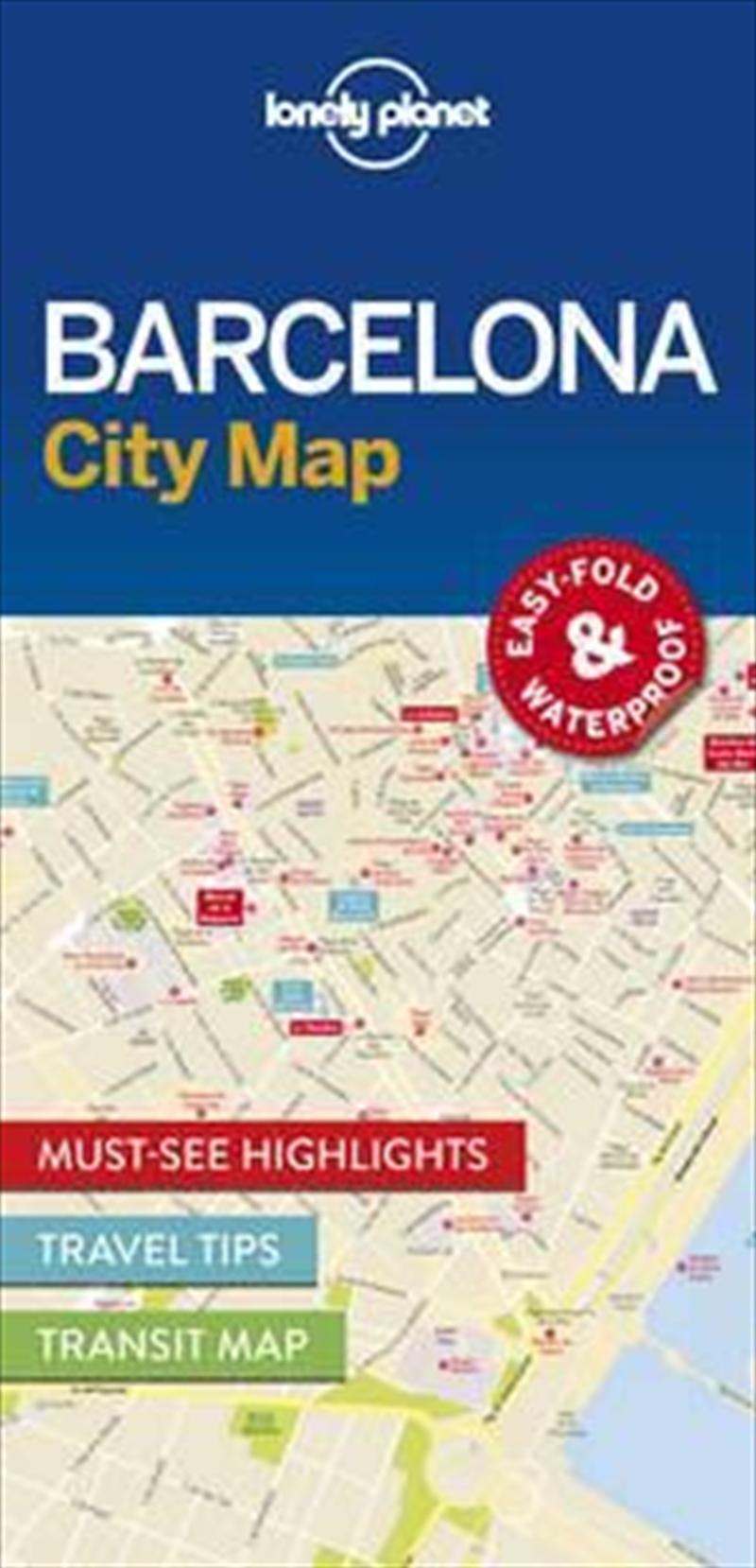 Barcelona City Map: Edition 1/Product Detail/Travel & Holidays