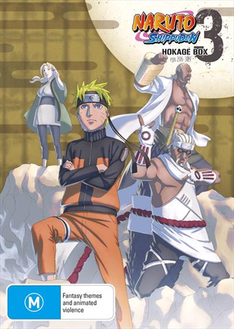 Naruto Shippuden Hokage - Box 3 - Eps 206-309/Product Detail/Anime
