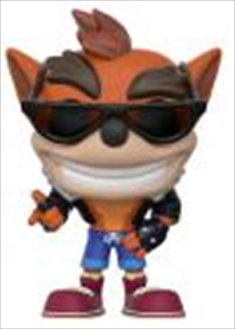 Buy Crash Bandicoot Biker Outfit Pop Vinyl Sanity