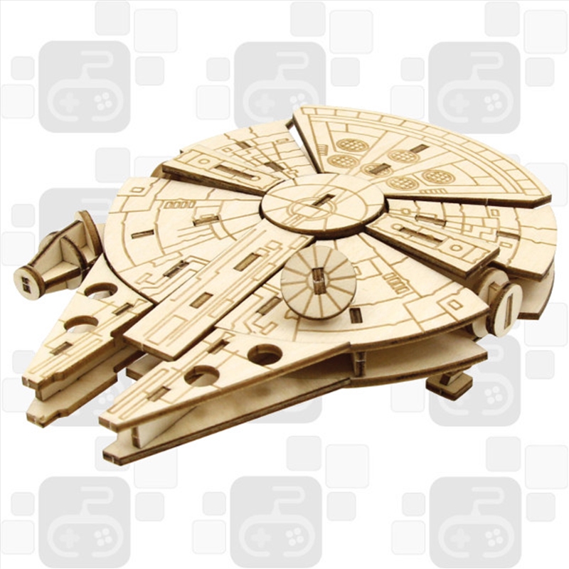 Incredibuilds Star Wars Millennium Falcon 3D Wood Model/Product Detail/Building Sets & Blocks