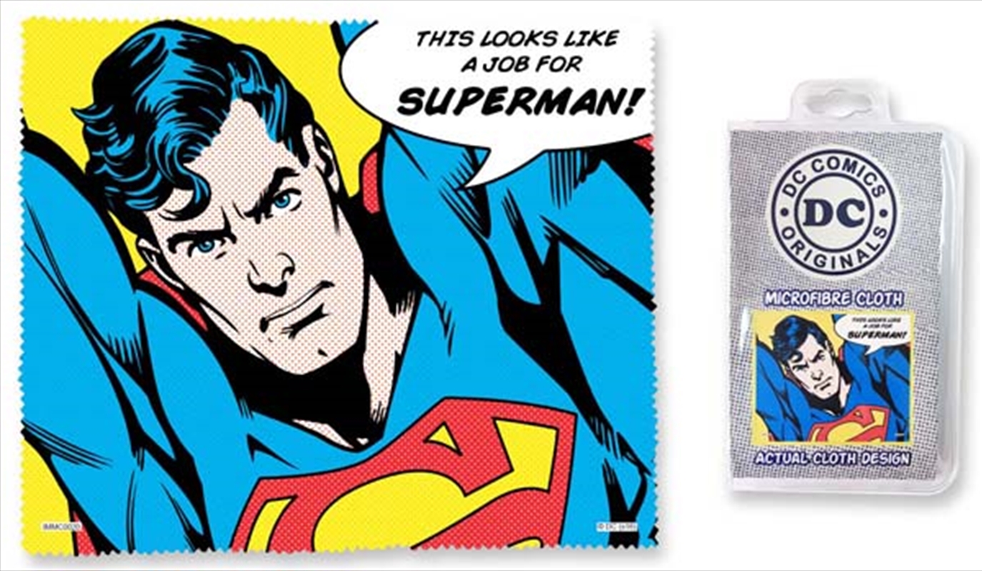 Superman Quote - Job For Superman Microfibre Cloth/Product Detail/Cleaners