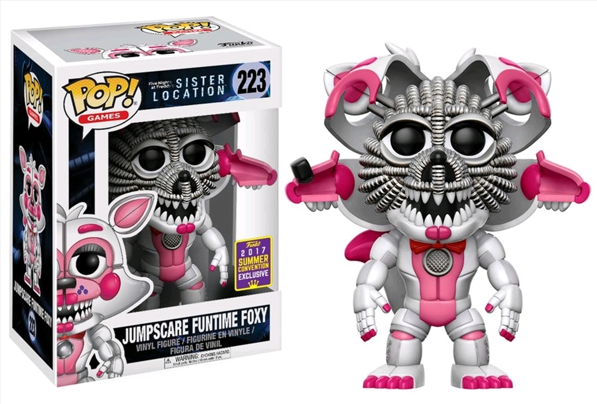 Five Nights at Freddy's - Funtime Foxy Jumpscare SDCC 2017 US Exclusive/Product Detail/Standard Pop Vinyl