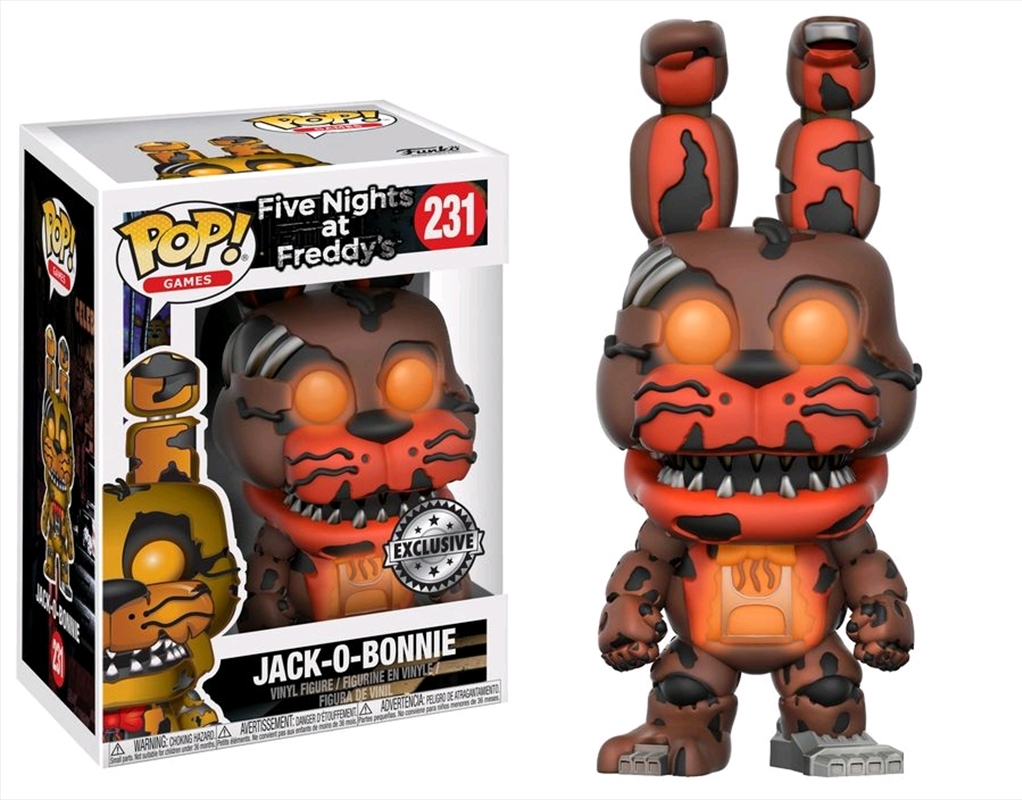 Five Nights at Freddy's - Jack-O-Bonnie Glow US Exclusive/Product Detail/Standard Pop Vinyl