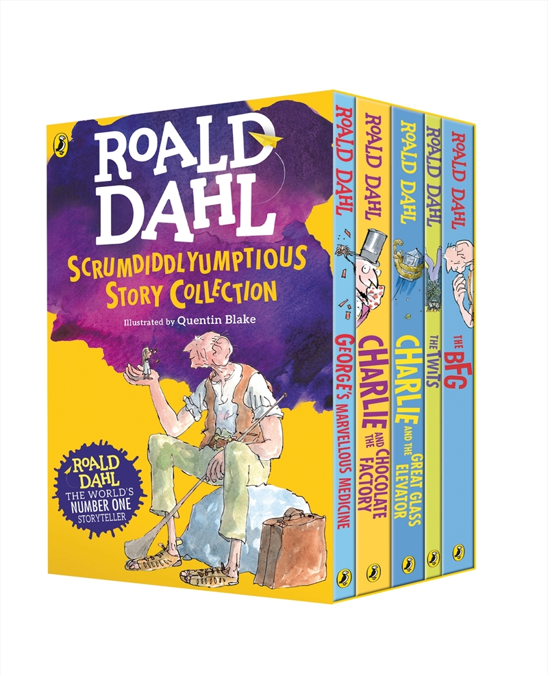 Roald Dahl's Scrumdiddlyumptious Story Collection | Paperback Book