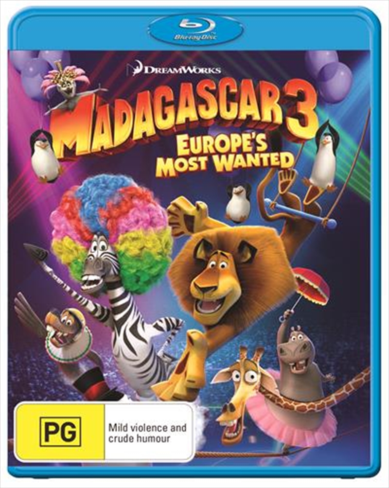 Madagascar 3 - Europe's Most Wanted/Product Detail/Animated