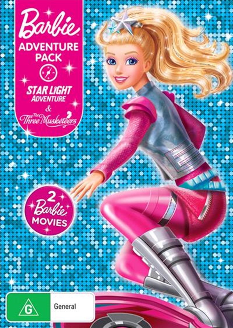 Barbie Adventure Pack - Barbie Star Light Adventure / Barbie And The Three Musketeers  2 On 1/Product Detail/Animated