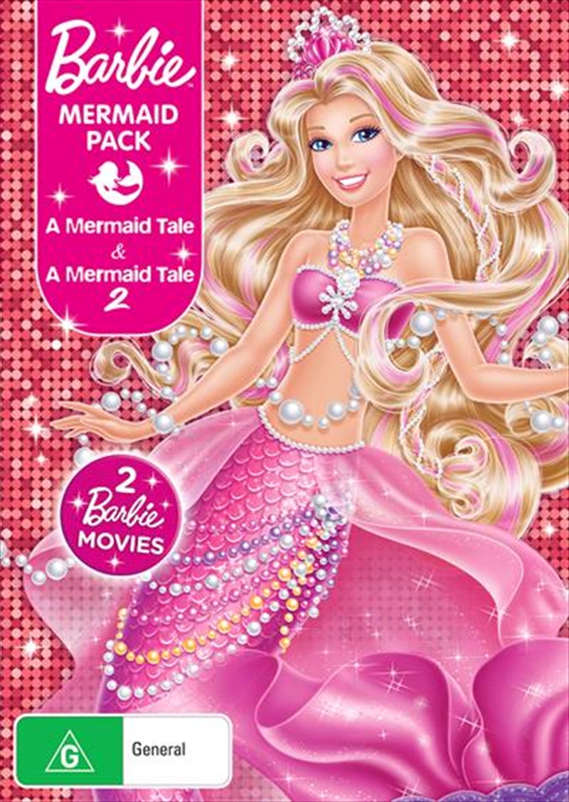 Barbie Mermaid Pack - Barbie In A Mermaid's Tale / Barbie In A Mermaid's Tale 2  2 On 1/Product Detail/Animated