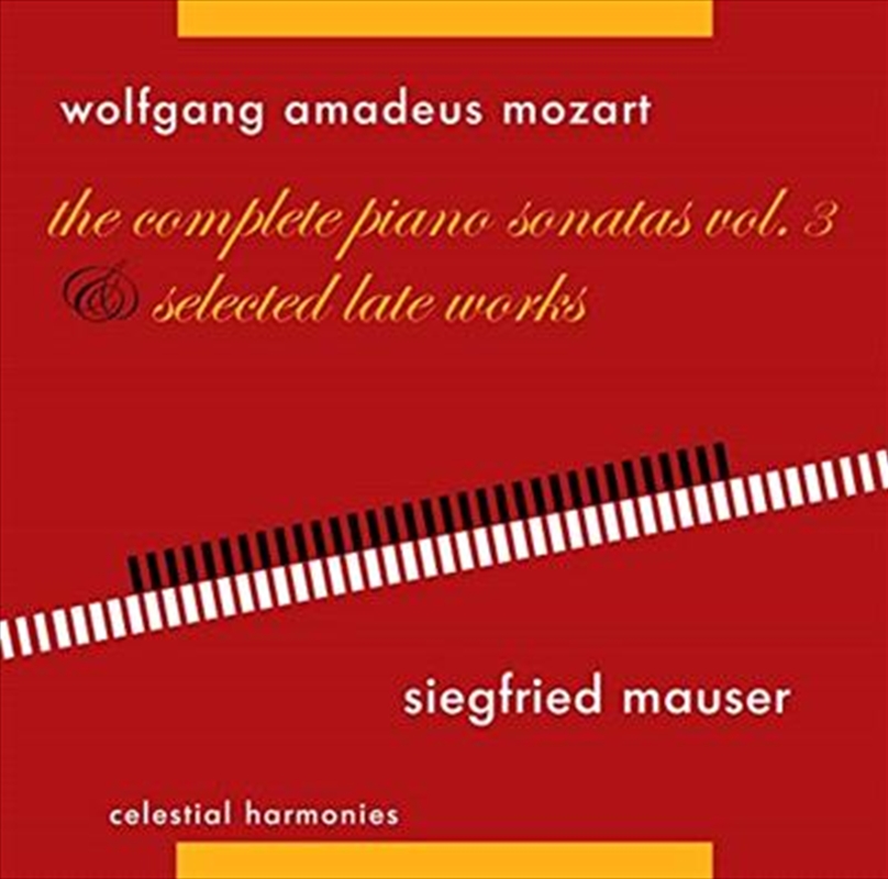 Mozart- Piano Sonatas Vol 3/Product Detail/Classical