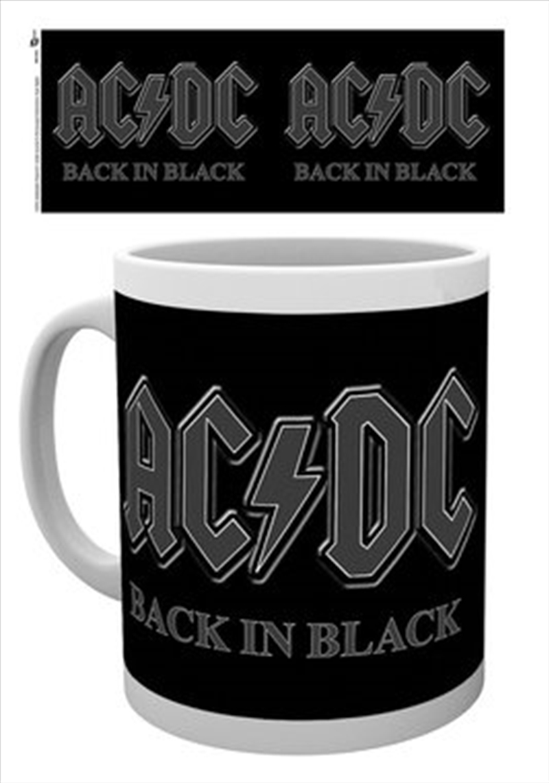 AC/DC - Back In Black -10oz  Mug/Product Detail/Mugs