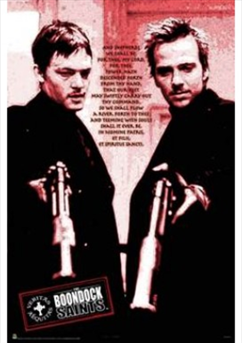 Boondock Saints Red Poem/Product Detail/Posters & Prints