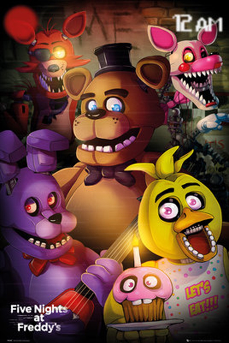 Five Nights At Freddys Group/Product Detail/Posters & Prints
