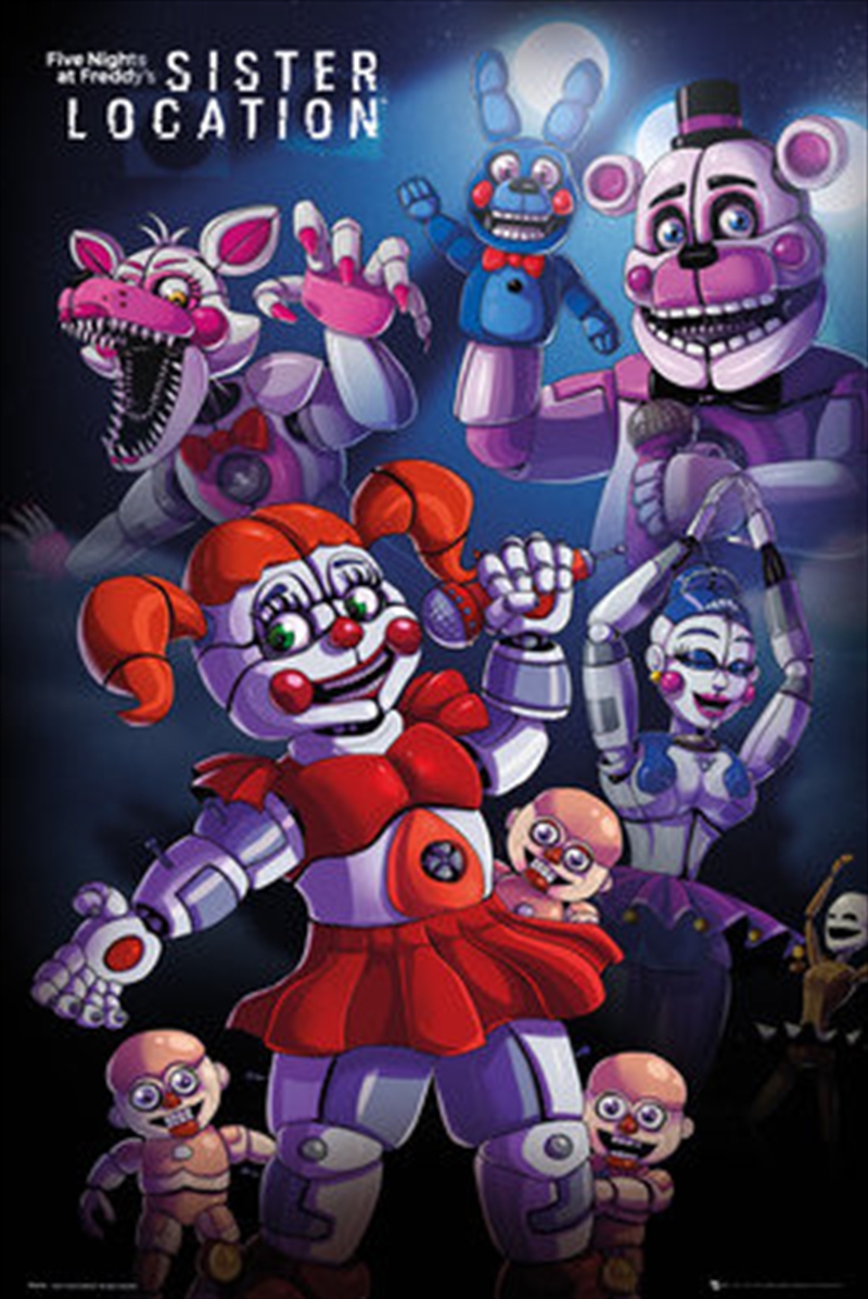 Five Nights At Freddys - Sister Location Group/Product Detail/Posters & Prints