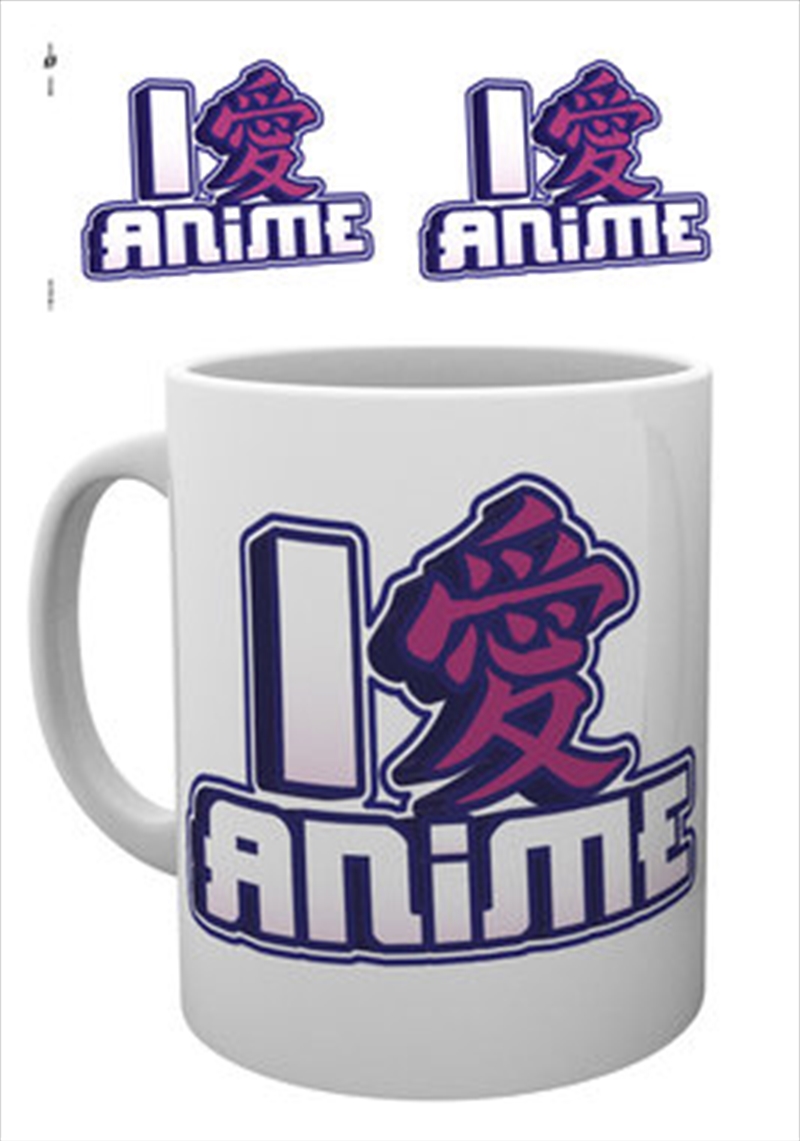 I Love  Anime - 10oz Mug/Product Detail/Mugs