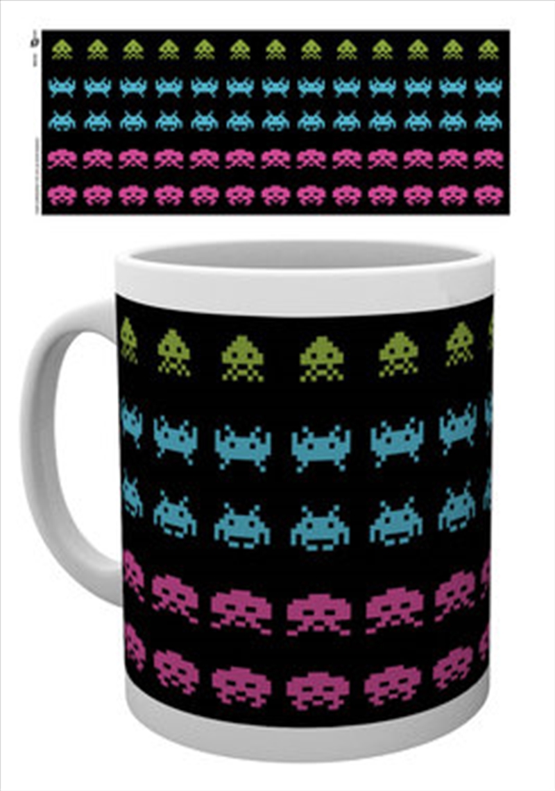 Space Invaders - Invader Wrap 10oz Mug/Product Detail/Mugs