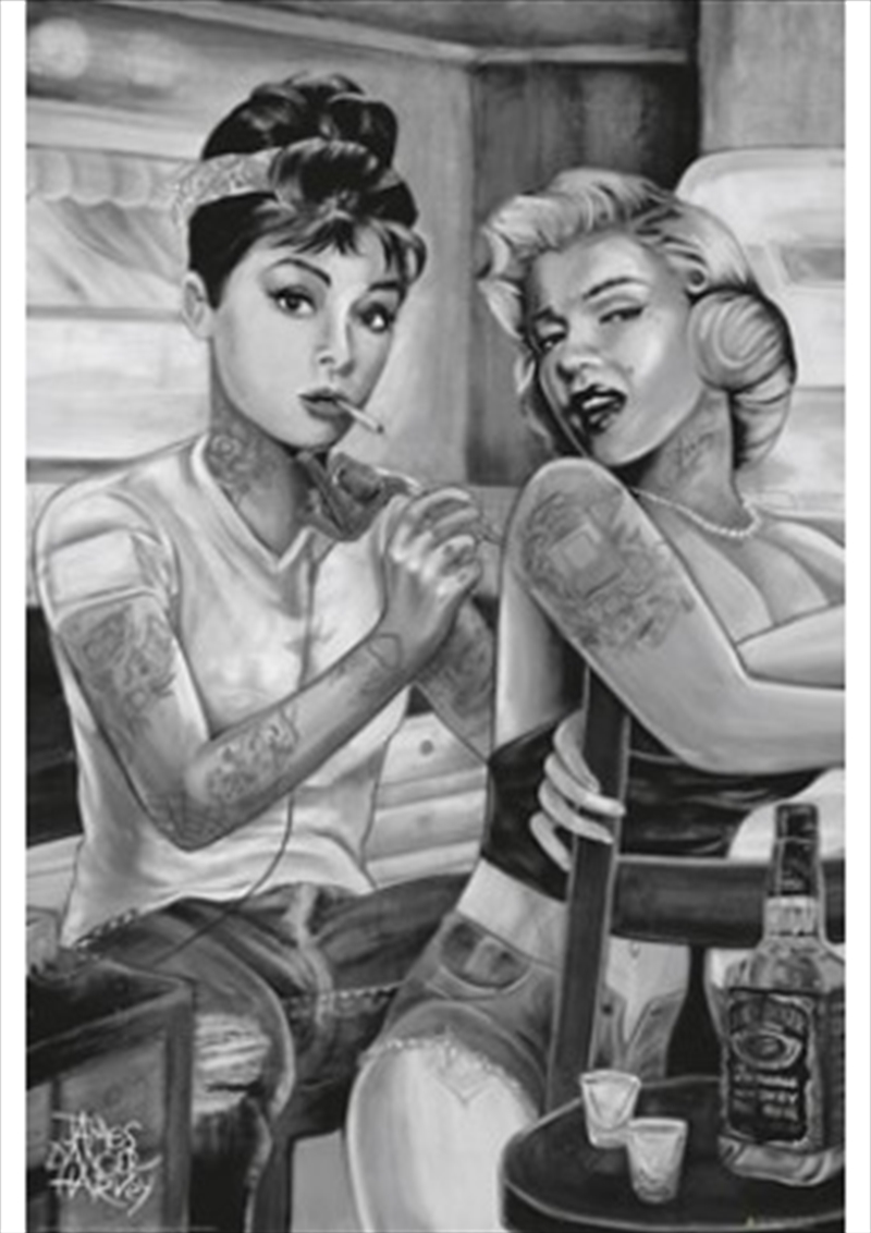 JDH Audrey Marilyn Tattoo/Product Detail/Posters & Prints