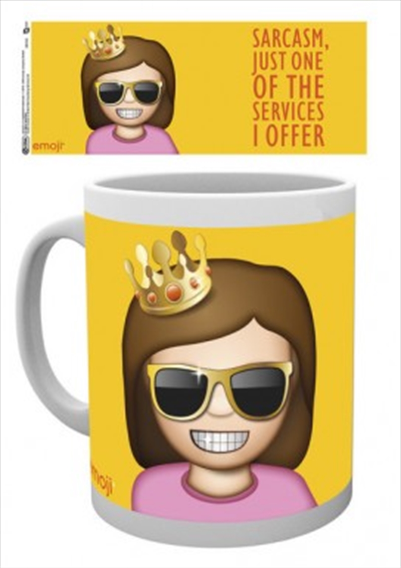Emoji - Sarcasm 10oz Mug/Product Detail/Mugs