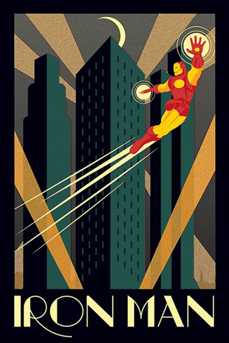 Iron Man - Retro/Product Detail/Posters & Prints