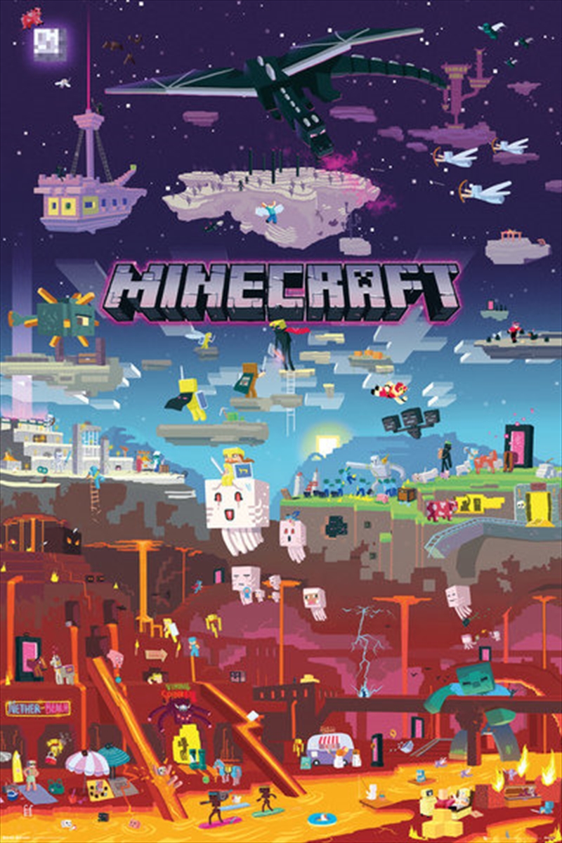 Minecraft - World Beyond/Product Detail/Posters & Prints