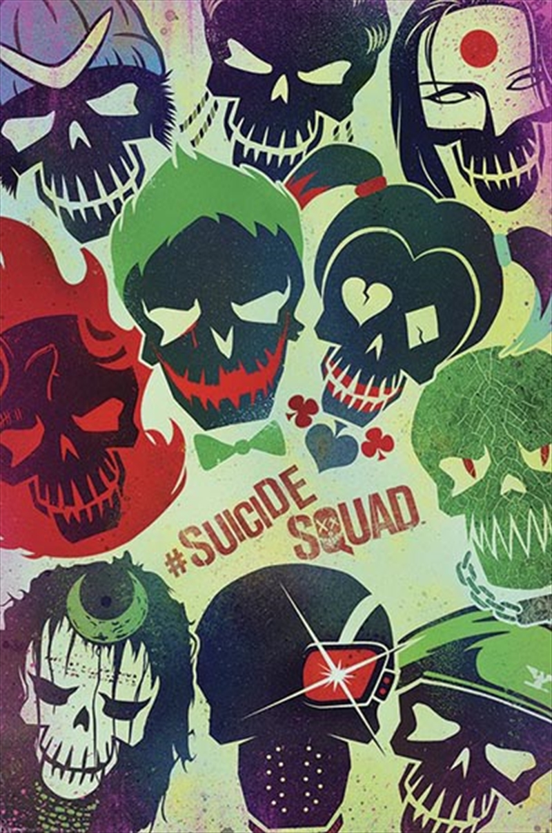 Suicide Squad - Skulls/Product Detail/Posters & Prints
