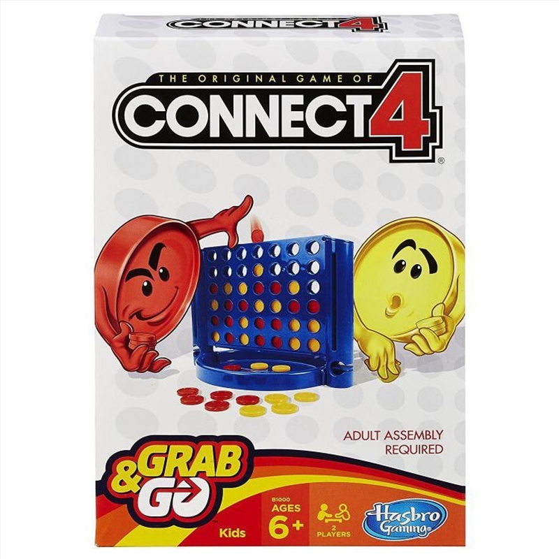 Grab And Go Connect 4/Product Detail/Board Games