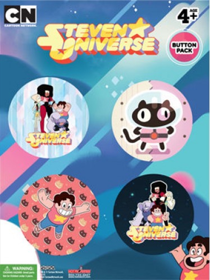 Steven Universe - Badge Pack 4pk/Product Detail/Buttons & Pins
