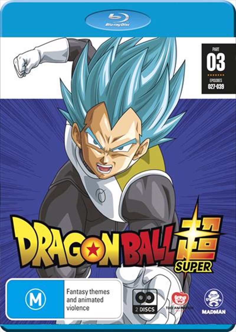 Dragon Ball Super - Part 3 - Eps 27-39 | Blu-ray